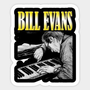 Bill Jazz Evans 5 Sticker